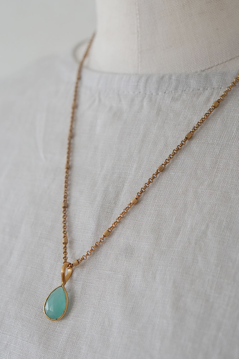 キランチャーム faux chalcedony miiThaaii (ミーターイー)