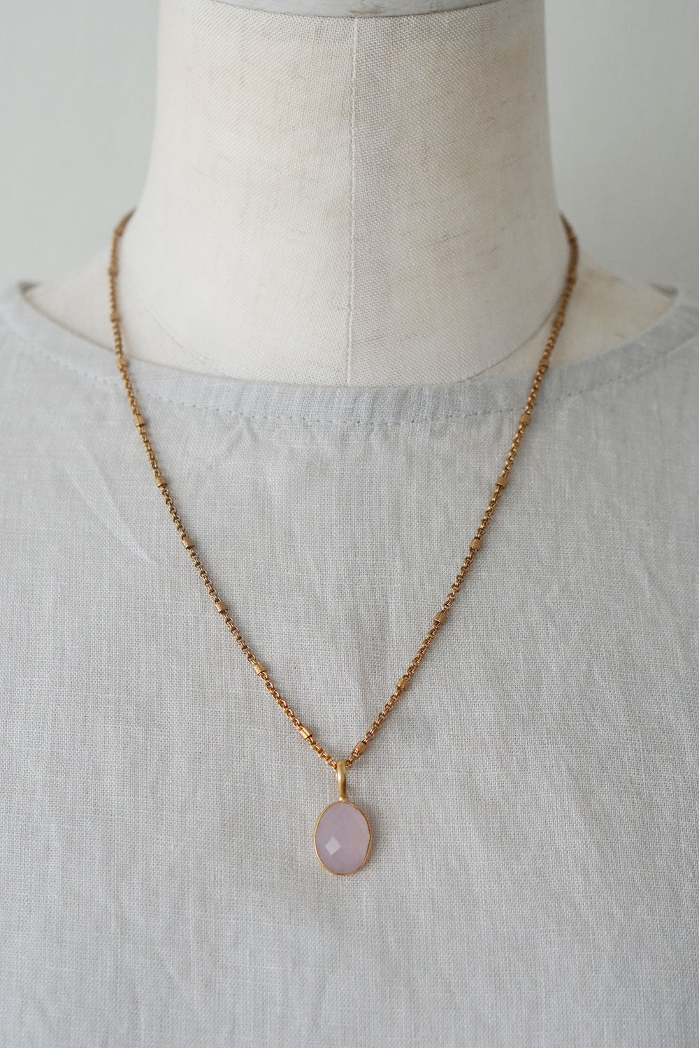 キランチャーム faux Rose Quartz 003 miiThaaii (ミーターイー)