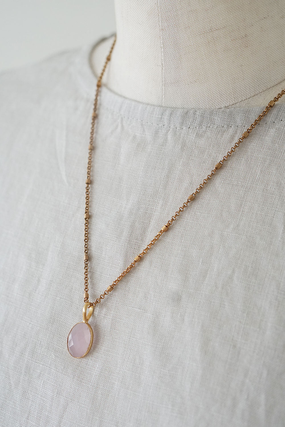 キランチャーム faux Rose Quartz 003 miiThaaii (ミーターイー)
