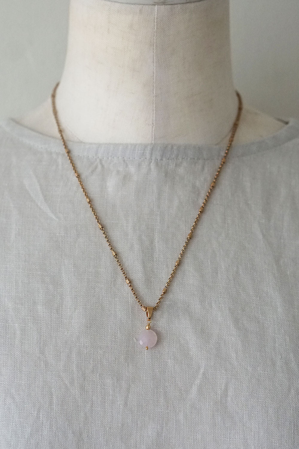 キランチャーム faux Rose Quartz 005 miiThaaii (ミーターイー)