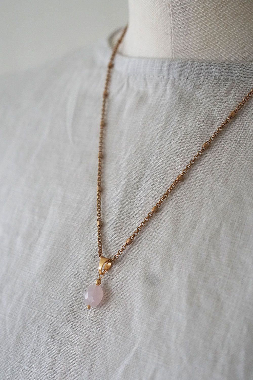 キランチャーム faux Rose Quartz 005 miiThaaii (ミーターイー)