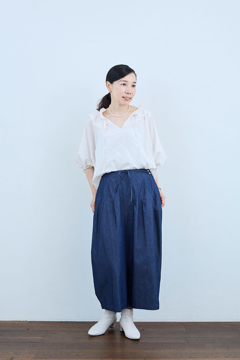 アナン パンツ インディゴ