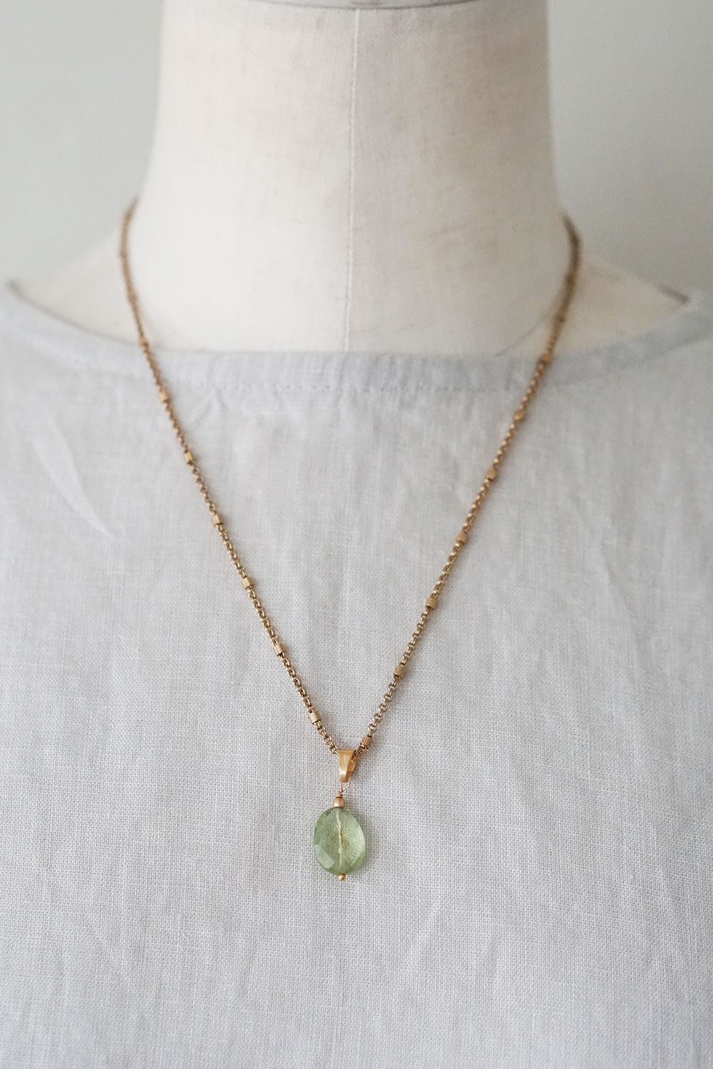 キランチャーム　faux green amethyst 001 miiThaaii  (ミーターイー)