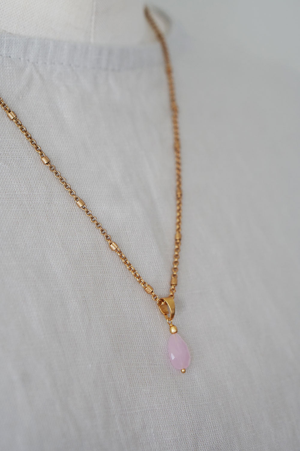 キランチャーム faux Rose Quartz 002 miiThaaii  (ミーターイー)