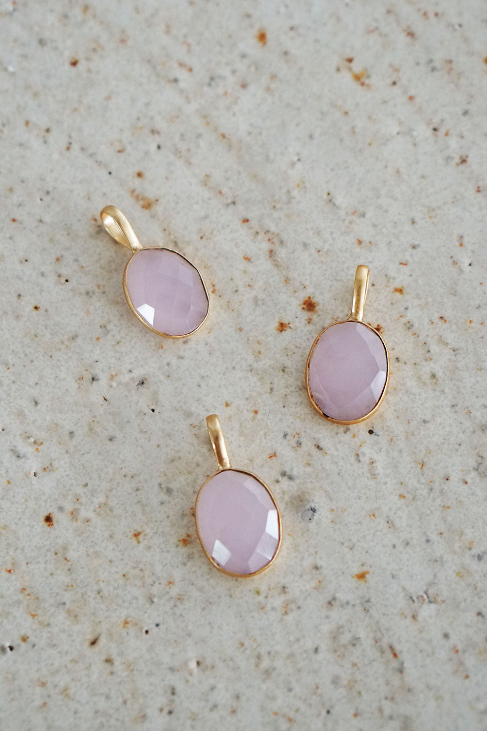 キランチャーム faux Rose Quartz 003 miiThaaii  (ミーターイー)